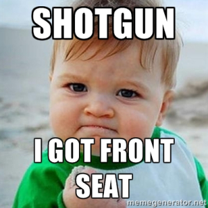 Shotgun baby meme