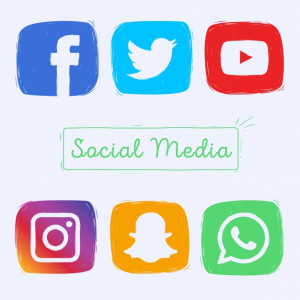 social media logos